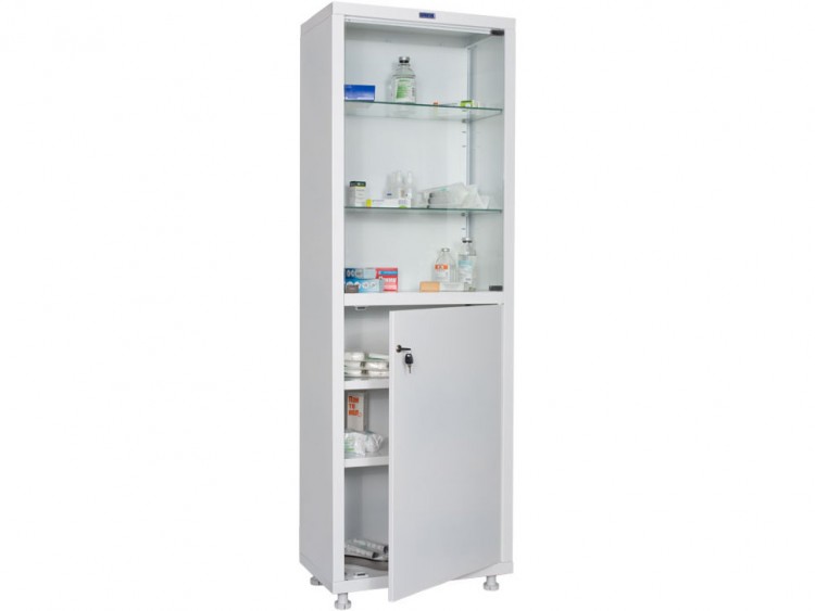 Медицинский шкаф HILFE МД 1 1760/SG